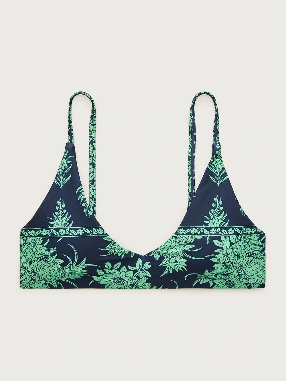 J. Crew Lana bikini top in Classic Sculpt, Size M NWT